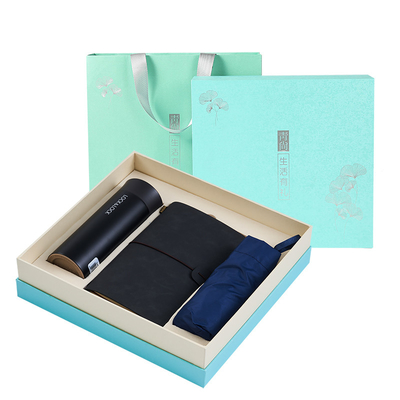 365 jours Occasion Lock Zhixiang Business Set Thermos Mug UV Portable Parapluie Portable Carnet de notes Réunion Des cadeaux