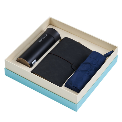 365 jours Occasion Lock Zhixiang Business Set Thermos Mug UV Portable Parapluie Portable Carnet de notes Réunion Des cadeaux