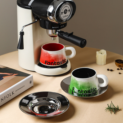 Capacité tasse d'eau grande tasse Latte Art en série Fantesi pour les cadeaux d'affaires personnalisés