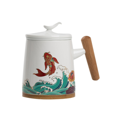 Ensemble de thé en céramique personnalisé pour l'impression de cadeaux et de logos
