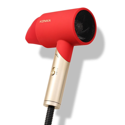 Le séchoir à cheveux pliable et portable de l'agence de voyage avec protection contre le vent chaud