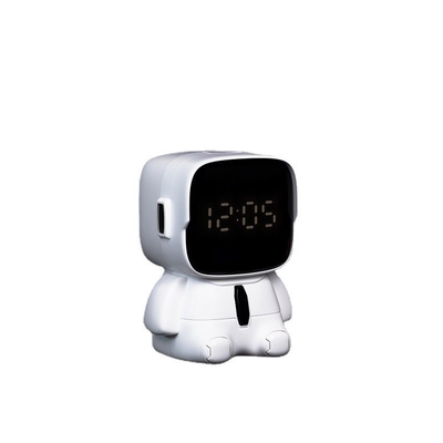 Impression graphique couleur 2 Robot amusant mignon Températeur numérique de bureau USB pour entreprise cadeau