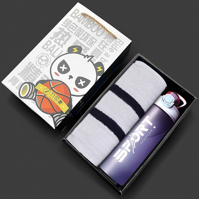 Seringues de sport en fibre de bambou 600 ml boissons directes tasse d'espace cadeaux de sport produits de bureau