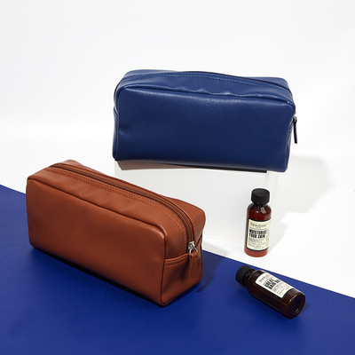 Produits de bureau de style minimaliste Fermeture à glissière sac de rangement cosmétique pour les acheteurs agricoles