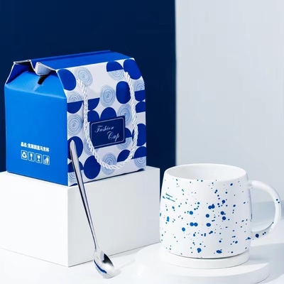Logo personnalisé accepté Geful Home Klein Couleur bleue Mug Boxrac pour l'occasion de l'année