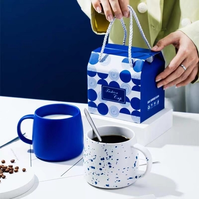 Logo personnalisé accepté Geful Home Klein Couleur bleue Mug Boxrac pour l'occasion de l'année