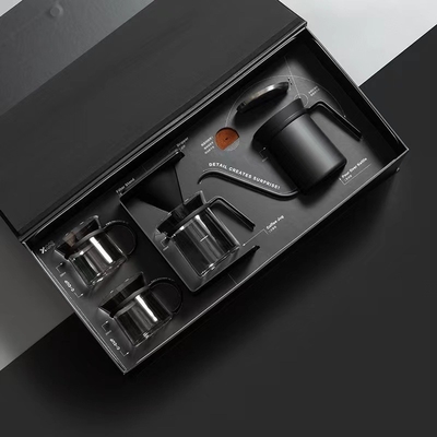 Boîte-cadeau à 6 pièces à la main avec techniques d'impression sur écran de soie