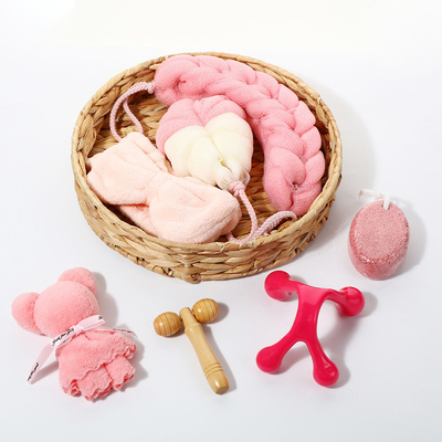 Article chaud pour l' année cadeau de l' épée ensemble et fournitures de bain dans la boîte cadeau douche en forme de cœur
