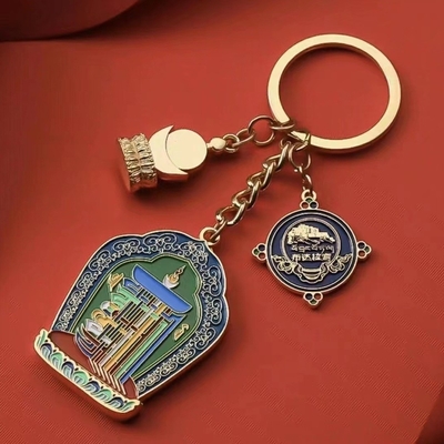 2024 porte-clés personnalisé en alliage de zinc Carabiner avec logo du client et gravure