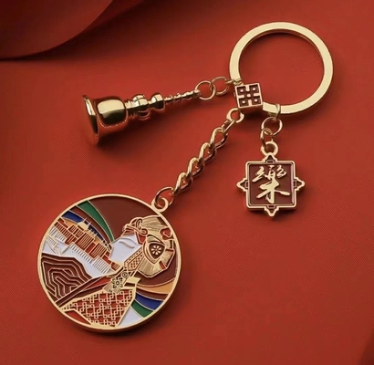2024 porte-clés personnalisé en alliage de zinc Carabiner avec logo du client et gravure