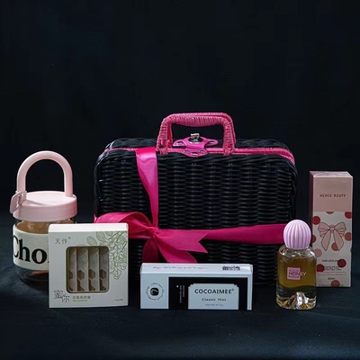 1 Impression graphique couleur et produits de bureau Meihei panier cadeau à la vigne épissé