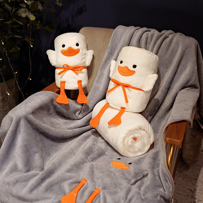 Cartoon Duck Lunch Reposez-vous Air conditionné Ruloir Couverture Gardez vos employés à l'aise