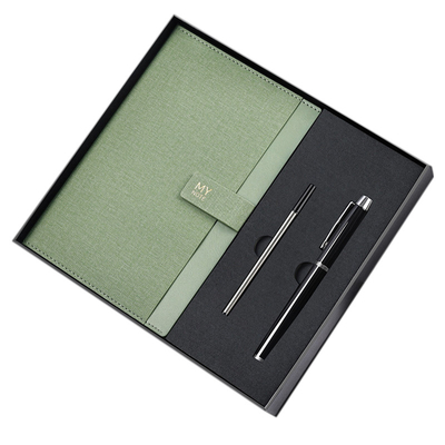 Ensemble de cahiers professionnels A5 personnalisé Logo stylo stylo Remplissez le stylo signature Business Box cadeau