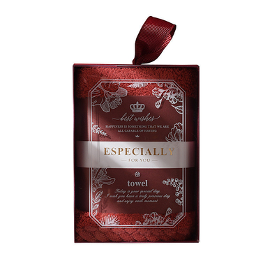 Taille personnalisée Lumière Luxe Coral Plush serviettes Multi Style Douces Quadrées serviettes Présentation Ensemble cadeau