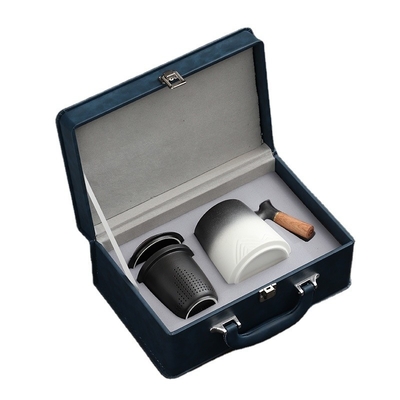 Boîte à cadeaux en céramique de grande beauté pour cadeaux de conférence annuels de bureau et d'entreprise