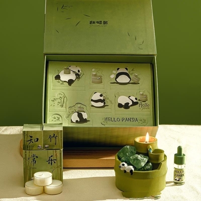Produits de bureau ensemble de bougies d'aromathérapie sans feu Impression couleur pour les graphiques 1 couleur