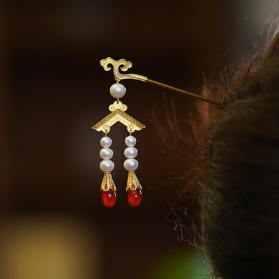 Couleur personnalisée Nouveauté cadeaux Suichao Jiarui épingle à cheveux 925 argenté plaqué or épingle à cheveux boîte cadeau cadeau d'anniversaire