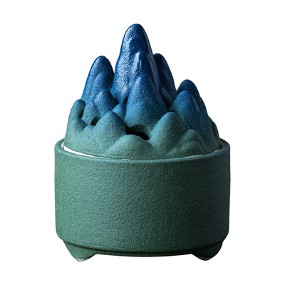 Activités Décoration de bureau Création de poterie brute Mountain View brûleur d'encens