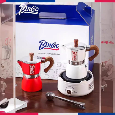 Appareils de café pour petits ménages Appareils de café combinés Four Piece Pot Set