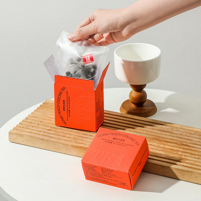 Relations avec les anciens élèves Thé cadeau Pêche Oolong Thé en emballage à chaud Activité du 8 mars