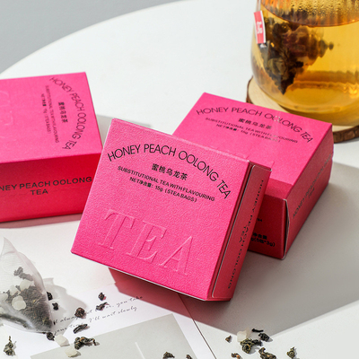 Relations avec les anciens élèves Thé cadeau Pêche Oolong Thé en emballage à chaud Activité du 8 mars
