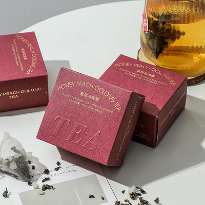 Relations avec les anciens élèves Thé cadeau Pêche Oolong Thé en emballage à chaud Activité du 8 mars