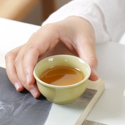 Portable céramique gé fourneau invité rapide tasse un pot deux tasses Set de thé de voyage activité cadeau