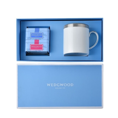 Surprenez vos clients avec cette tasse en dentelle de platine et une boîte-cadeau en pot de thé portable