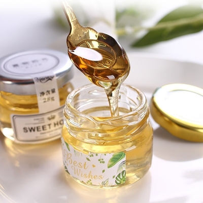 Journée de la Femme, cadeau spécial de jasmin, thé blanc et rose avec 2 boîtes de miel.