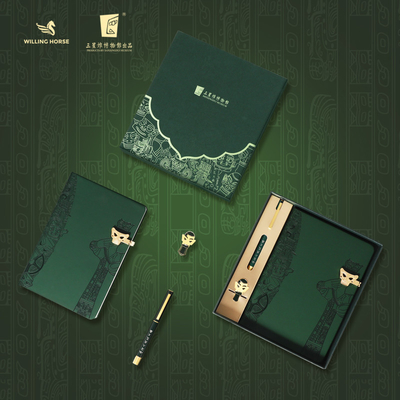 A5 Notebook Bookmark Signature Pen Set cadeau culturel et créatif avec logo personnalisé
