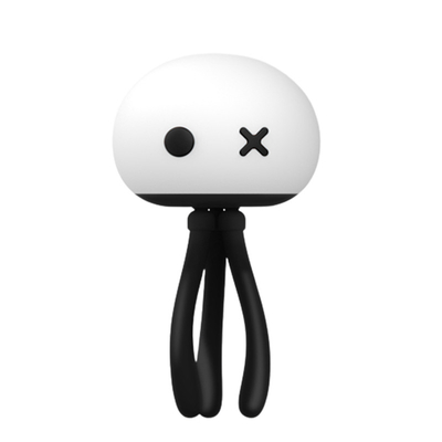 Logo du client Méduse Silicone Nightlight avec support déformable multifonctionnel