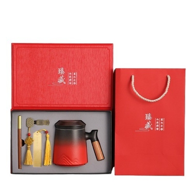 Cube de stockage rapide Fu Lu dans une boîte-cadeau en cuir portable parfaite pour les occasions spéciales