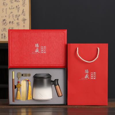 Cube de stockage rapide Fu Lu dans une boîte-cadeau en cuir portable parfaite pour les occasions spéciales