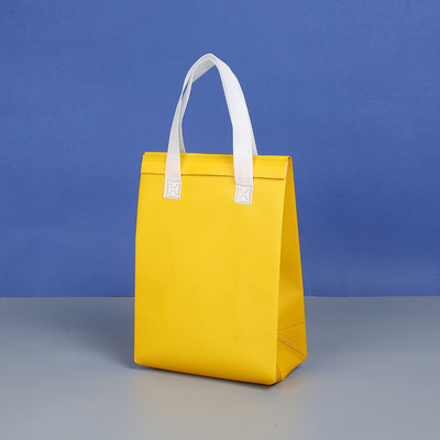 Logo Logo du client Sacs isolants non tissés en papier d'aluminium sur mesure pour une seule fois