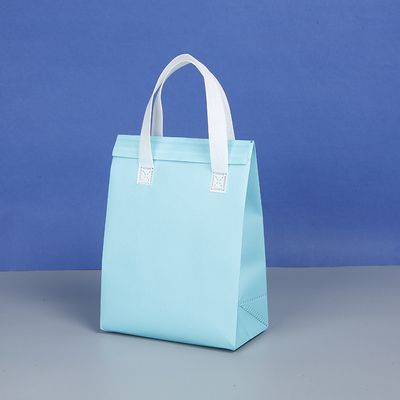 Logo Logo du client Sacs isolants non tissés en papier d'aluminium sur mesure pour une seule fois