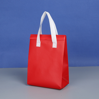 Logo Logo du client Sacs isolants non tissés en papier d'aluminium sur mesure pour une seule fois