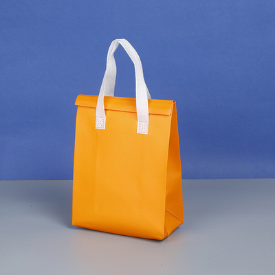 Logo Logo du client Sacs isolants non tissés en papier d'aluminium sur mesure pour une seule fois