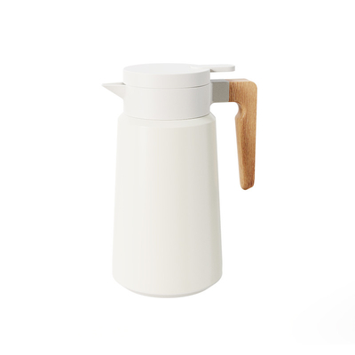 Gardez-vous hydraté au travail avec un manche en bois de style nordique, une bouilloire isolée, grande capacité