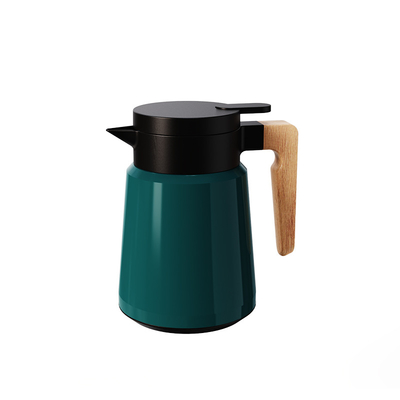Gardez-vous hydraté au travail avec un manche en bois de style nordique, une bouilloire isolée, grande capacité