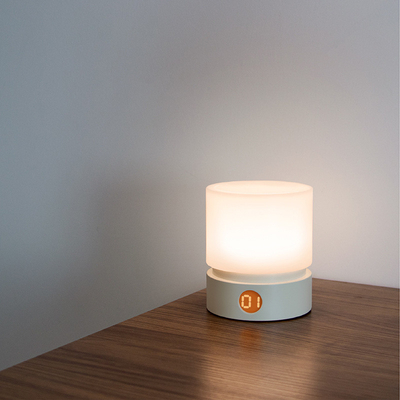 Lampe de table à LED sans pas à pas HBK Lumière cylindrique USB
