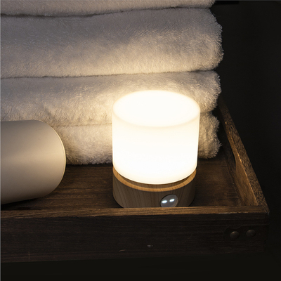 Lampe de table à LED sans pas à pas HBK Lumière cylindrique USB