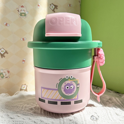 Coupe de café en acier inoxydable 316 à haute esthétique Cartoon Coupe isolée mignonne