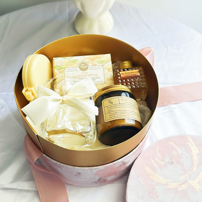 Matériau écologique, ensemble de cadeaux rose personnalisé pour cadeaux de banquet et cadeaux de mariage