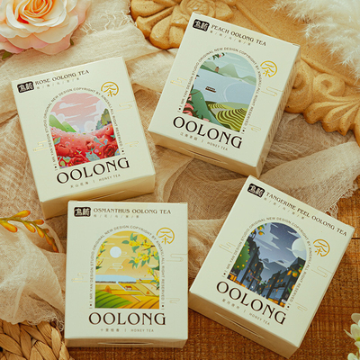 Boîte de thé Oolong emballé 3g * 3 emballage indépendant pour le jour du fou d'avril cadeau de main inclus