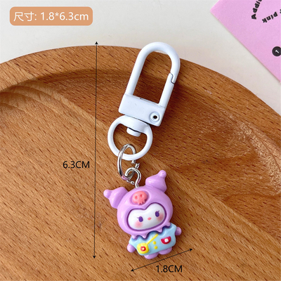 Hôtel et Resort cadeau créatif mignon dessin animé porte-clés pendentif pour cadeaux d'affaires