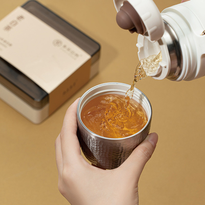 Coupe d'isolation à motifs de marteau 500ml et 2016 Old White Tea 160g Set cadeau de Pâques idéal
