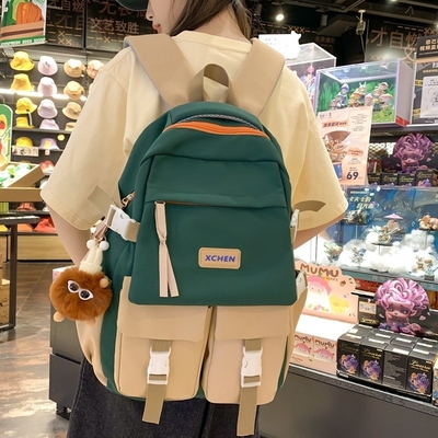 Tendance de blocage des couleurs Sac à dos de grande capacité cadeau de nouveauté idéal pour les hôtels et les centres de villégiature