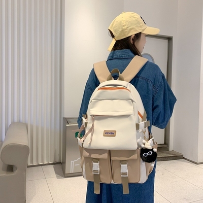 Tendance de blocage des couleurs Sac à dos de grande capacité cadeau de nouveauté idéal pour les hôtels et les centres de villégiature