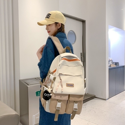 Tendance de blocage des couleurs Sac à dos de grande capacité cadeau de nouveauté idéal pour les hôtels et les centres de villégiature
