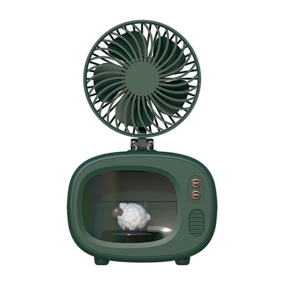Cadeau d'été pour l'agriculture Humidificateur de télévision petit ventilateur Multifonctionnel et design mignon